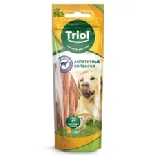 Аппетитные колбаски Triol для собак из ягненка, 40 г