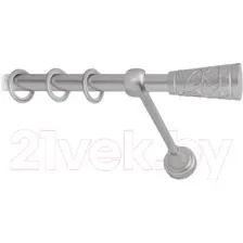 Карниз для штор Lm Decor Византия 066 1р гладкий (сатин, 1.8м)
