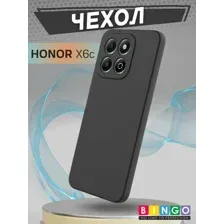 Бампер Bingo Liquid TPU для HONOR X6c Черный