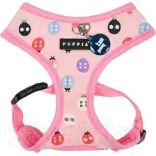 Шлейка-жилетка Puppia Lady Beetle-A PAWA-HA1957-PK-S (розовый)
