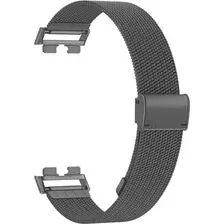 Браслет Rumi Mesh металлический для Huawei Band 8/9 (черный)