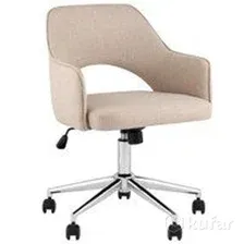 Офисное кресло Stool Group Кларк Clarkson Linen Beige (рогожка, бежевый)