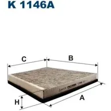 Салонный фильтр Filtron K1146A