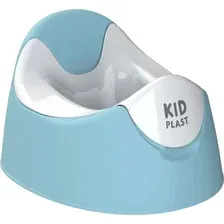 Детский горшок KidPlast Oxima / PL094704 (голубой/белый)