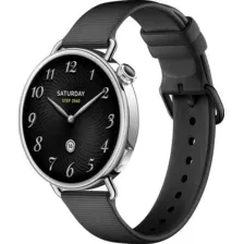 Умные часы Xiaomi Watch S4 41mm M2502W1 / BHR07VRGL (Fluororubber Strap Black)