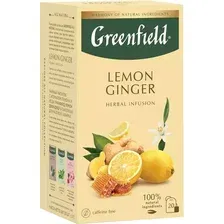 Чайный напиток GREENFIELD Lemon Ginger (20пак)