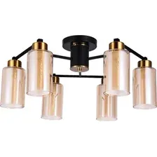 Люстра средней высоты Arte Lamp Leo A7027PL-6BK