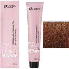 Крем-краска для волос Sergio Professional Color&amp;Blonde 8.4 блондин медный