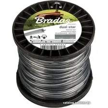 Леска для триммера Bradas Ripper Dual ZRG24100S (звезда)