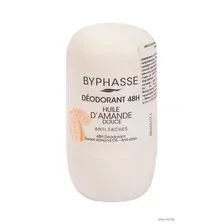 Дезодорант шариковый Byphasse Almond Oil 48H с миндальным маслом (50 мл)