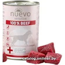 Консервированный корм для собак Nuevo Sensitive 100 Beef 0.4 кг