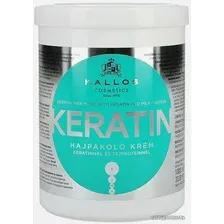 Маска Kallos Cosmetics KJMN с кератином и экстрактом молочного протеина для сухих волос 1 л