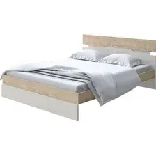 Кровать PROxSON Milton 180x200 (бунратти/дуб шамони светлый 124)
