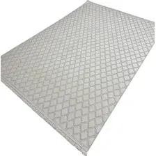 Ковер для жилой комнаты Radjab Carpet Поло Прямоугольник PL 246 12561RK (2.4x3.4, Cream)