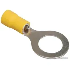 Наконечник для кабеля IEK НКИ UNL20-006-6-5 (100 шт, желтый)