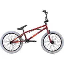 Велосипед STARK Madness BMX 3 2024 (бордовый/оранжевый/серый)