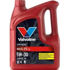 Моторное масло Valvoline Maxlife C3 5W-30 4л