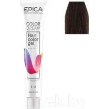 Гель-краска для волос Epica Professional Colordream 7.73 (100мл, русый шоколадно-золотистый)