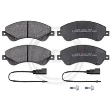 Тормозные колодки дисковые передняя ось A.B.S. 37559