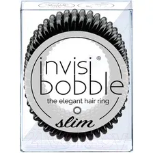 Набор резинок для волос Invisibobble Slim True Black