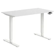 Стол Механический подъемный стол KingStyle UP Mech White , пепел