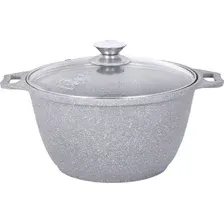 Кастрюля Kukmara кмс32а (светлый мрамор)
