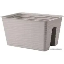 Кашпо Form-Plastic Sahara 4460-055 (светло-серый)