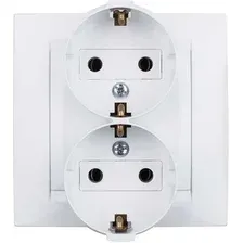 Розетка Simon 1590459-030 (белый)