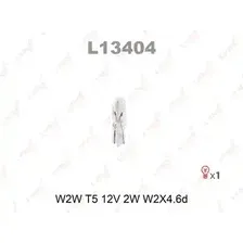 Автолампа W2x4.6d LYNXAUTO L13404 W2W 12