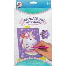Набор алмазной вышивки 1Toy Единорог / Т19038Т