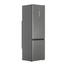 Холодильник с морозильником   Hotpoint HT 6200 MX серебристый