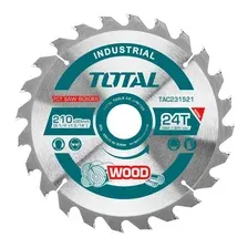 TOTAL TAC231521 Диск пильный 210x30 мм 24 зуба TAC231521