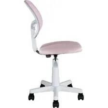 Компьютерное кресло Stool Group Лоло (пластик белый/розовый 5256W Mesh Pink)