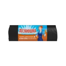 Пакеты для мусора Хозяюшка 60 л 58х68 (20 шт)