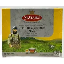 Чай черный  St.Clairs 100 пакетов, Шри-Ланка.