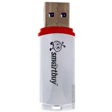 USB Flash SmartBuy Crown White 16GB (SB16GBCRW-W)