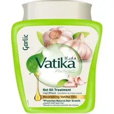 Маска для волос Dabur Vatika Против ломкости и выпадения волос с чесноком (500г)