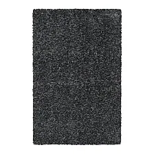 Ковер для жилой комнаты Sintelon Pleasure 01GMG 140x200 (черный/темно-серый)