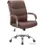 Офисное кресло SitUp Bryan сhrome (экокожа Dark Brown)