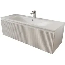 TERMINUS Тумба с умывальником Сицилия 120x38x45 с 1 ящиком SIC101201900301O (белый)