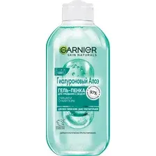 Гель для умывания Garnier Пенка Skin Naturals Для умывания гиалуроновый алоэ (200мл)