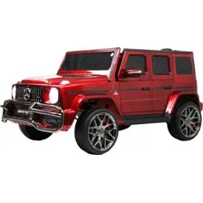 Детский автомобиль RiverToys Mercedes-AMG G63 4WD / S307 (вишневый глянец)