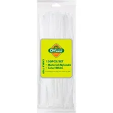 Стяжка для кабеля DYLLU 250x4.8мм / DTTE325048 (100шт)