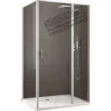 Душевой уголок Allen Brau Priority 120x90 269536 (серебро браш)