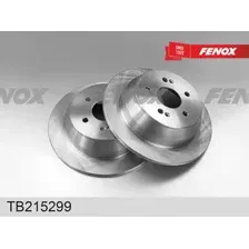 Тормозной диск FENOX TB215299 задняя ось