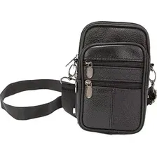 Мужская сумка Poshete 878-9930-BLK (черный)