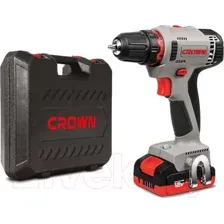 Аккумуляторная дрель-шуруповерт CROWN CT21081H-2BMC