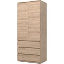 Шкаф распашной MyStar Сноули 900.2 ИВ-121.11 (гикори кингстон)