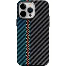 Чехол-накладка Luxo Пути сошлись J217 для Apple iPhone 13 Pro (хаки/бирюзовый)