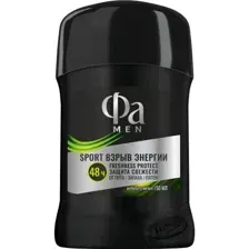 Антиперспирант ФА Men Sport, взрыв энергии, 50 мл